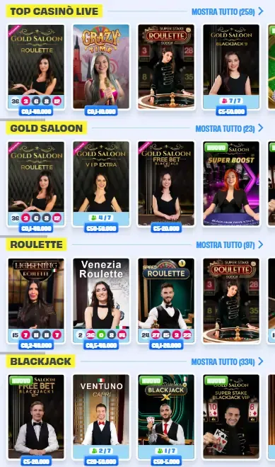 OnlySpins Live Casino