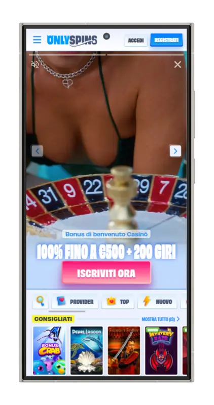 OnlySpins App Mobile