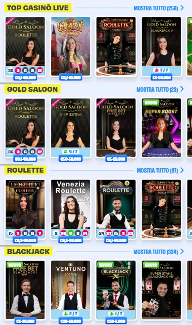 OnlySpins Live Casino